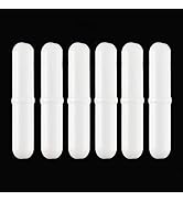 LABALPHA 6Pcs PTFE Magnetic Stirrer Mixer Stir Bar, Magnetic Stir Bar 50mm/1.96 inch