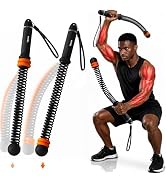 Adjustable Weights Cordless Battle Ropes,Portable Ropeless Battle Ropes for Home Gym with Storage...