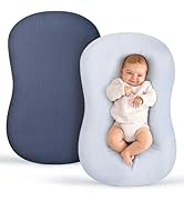 Termichy Baby Lounger Covers Muslin: Soft and Breathable Slipcover for Snuggle Me Lounger - Machi...