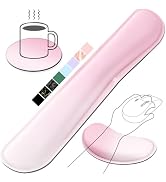 Gimars Upgrade Enlarge Silky Gel Memory Foam Keyboard Wrist Rest, Wrist Rest for Computer Keyboar...