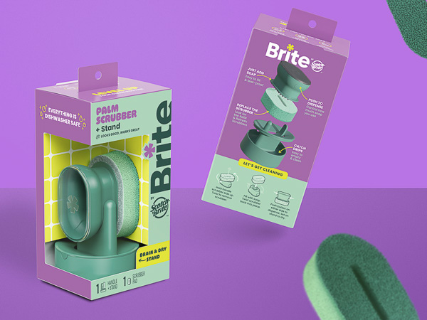 Brite by Scotch-Brite Palm Scrubber