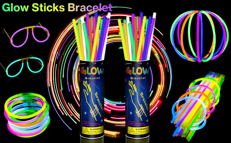 Glow Sticks Bracelet