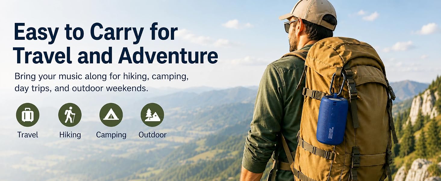weatherproof bluetooth speaker rain splash resistant durable outdoor adventure ipx5