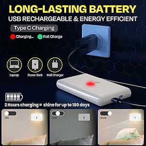 USB rechargeable night light for travel cruise ship essentials 2025