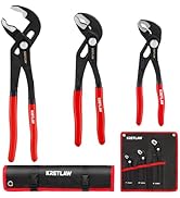 KRETLAW 3-Piece Groove Joint Pliers Set (12