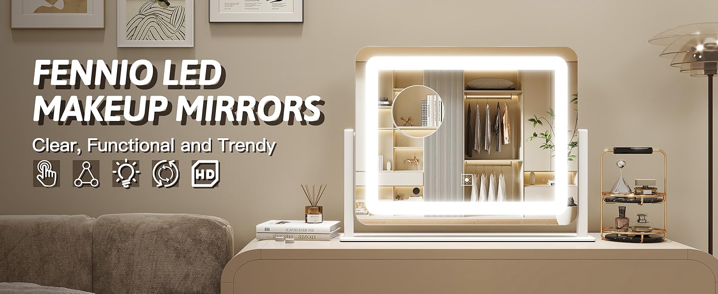 vanity mirror with lights