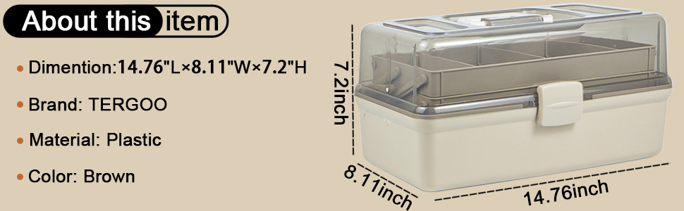 craft & art case size