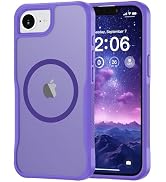Diverbox for iPhone 16e Case,Compatible with MagSafe,Translucent Matte Shockproof Anti-Slip Anti-...