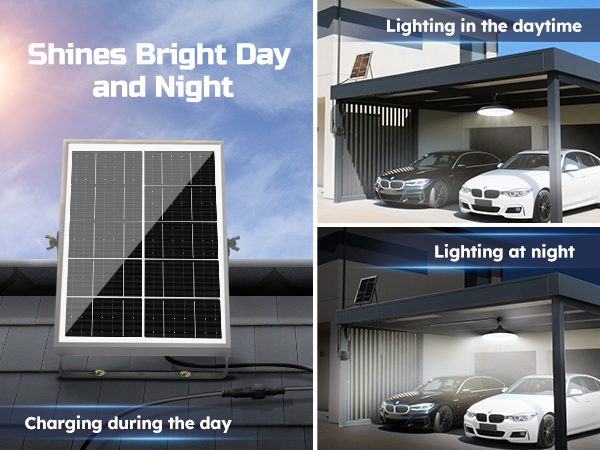 solar shed light