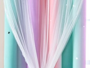 curtains double layer design
