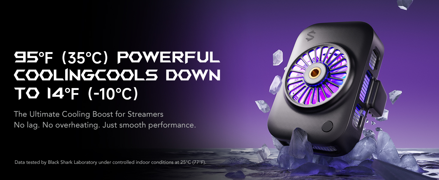 Black Shark Live Streaming Cooler
