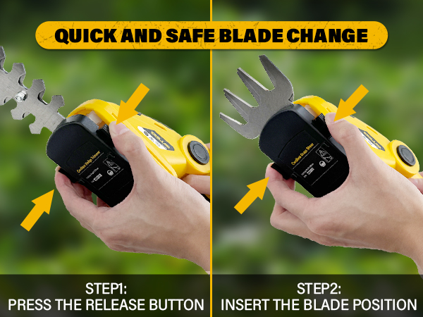 Handheld Cordless Hedge Trimmer