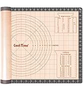Silicone Pastry Baking Mat Non Stick-Large Rolling Dough with Measurements-Non Slip Pizza,Fondant...