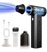 Compressed Air Duster 480000RPM Electric Air Duster Variable Speed 580G 4 Gear Adjustable Recharg...