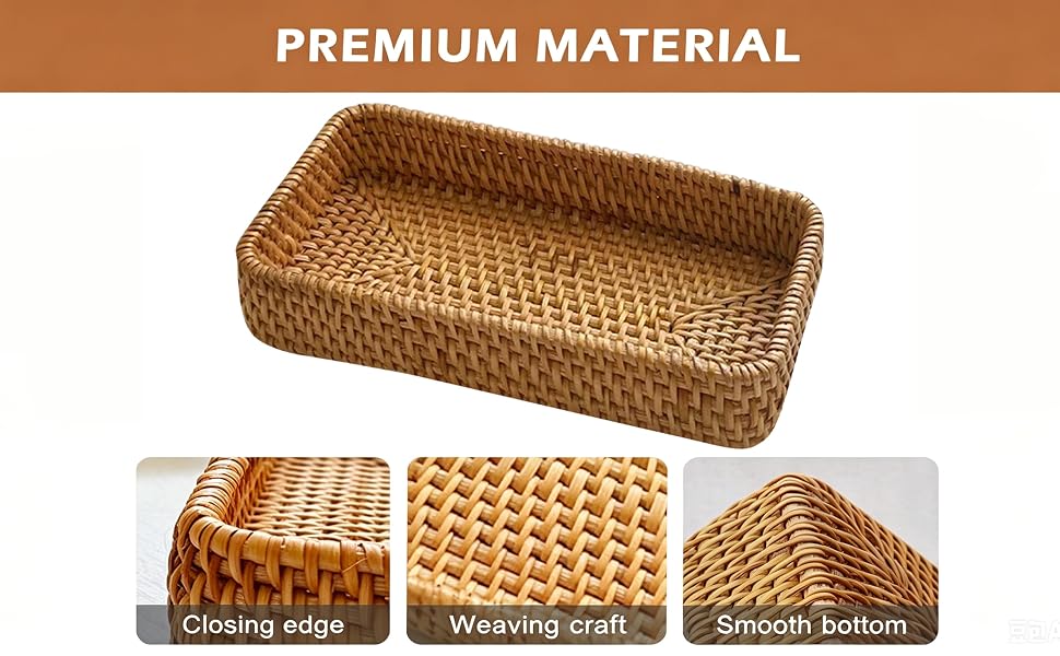 Rattan Tray Basket