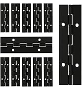 12 Pack 4 Inch Continuous & Piano Hinges, 304 Stainless Steel Piano Hinge 0.04" Leaf Thickness 1....