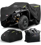 LI LIBZAKI 600D ATV Cover Waterproof Heavy Duty Trailerable 4 Wheeler Cover Quad Cover Atv Covers...