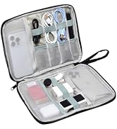 Shelvestar 1 Pack Electronics Travel Organizer Case Tech Accessories Cord Storage Bag