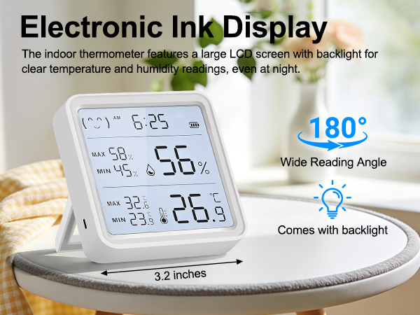 temperature and humidity monitor