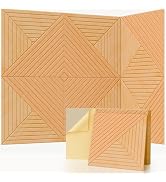 6 Pack Art Acoustic Panels, TEMGCUAM Self-Adhesive Sound Absorbing Wall Panels, 72"×48" Decorativ...