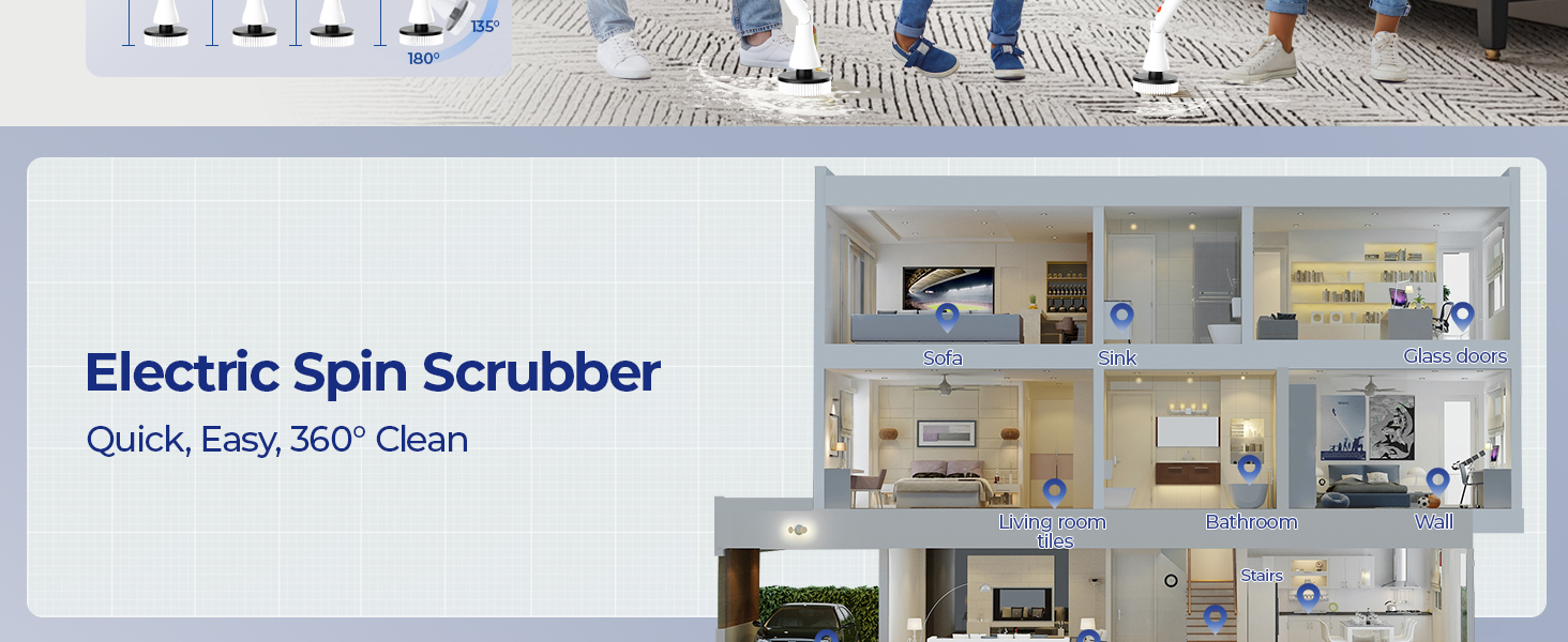 electric spin scrubber bathroom