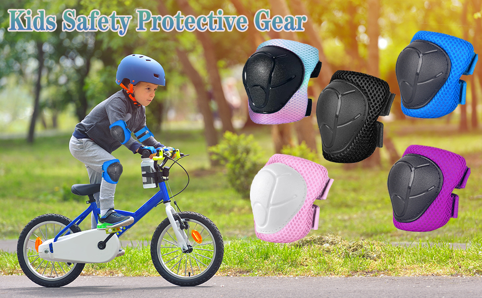 kids knee pads and elbow pads set