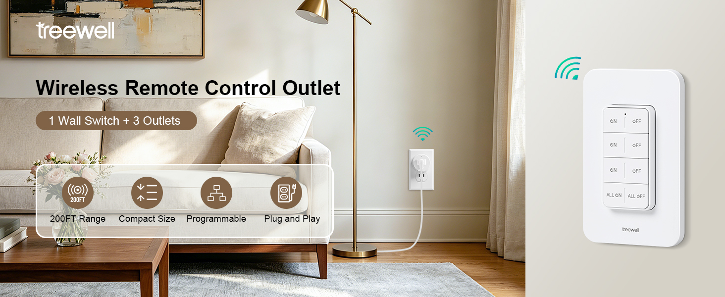 remote control outlet