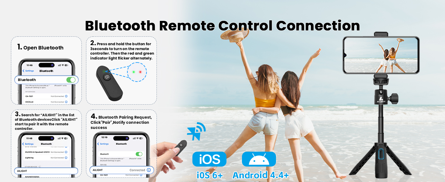 Bluetooth Remote Control Connection