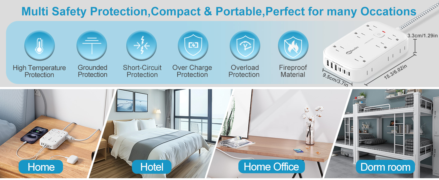 extension cord with usb ports