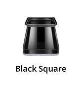 Ansible 24 Pcs Chair Leg Floor Protectors Square, Black