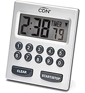 CDN TM30 Direct Entry 2-Alarm Timer-Alarm Sounds or Vibrates - 1 count