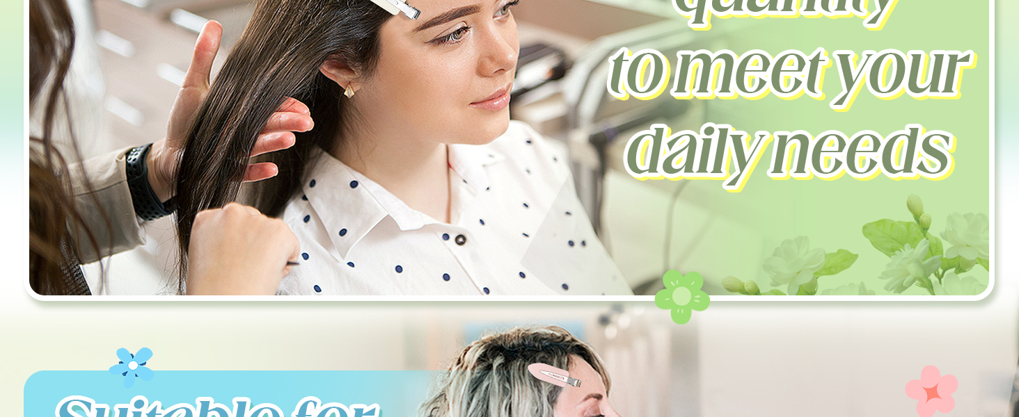 No Bend No Crease Hair Clips