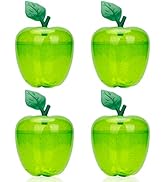 HANZE Large Green Apple Container, Apple Shaped Candy Toy Gift Filling Containers Jar for Party W...