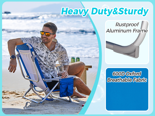 WEJOY Folding Beach Chair for Adults