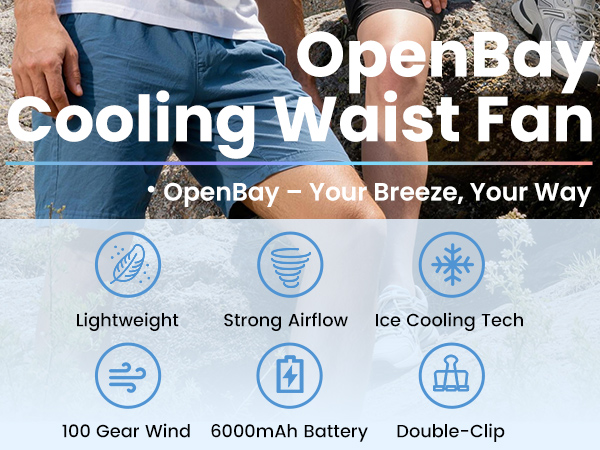 Portable Waist Fan
