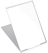 G2PLUS Portable Folding Vanity Mirror Single Side Travel Shower Shaving Mirror,5.9'' x 3.94'' x 0...