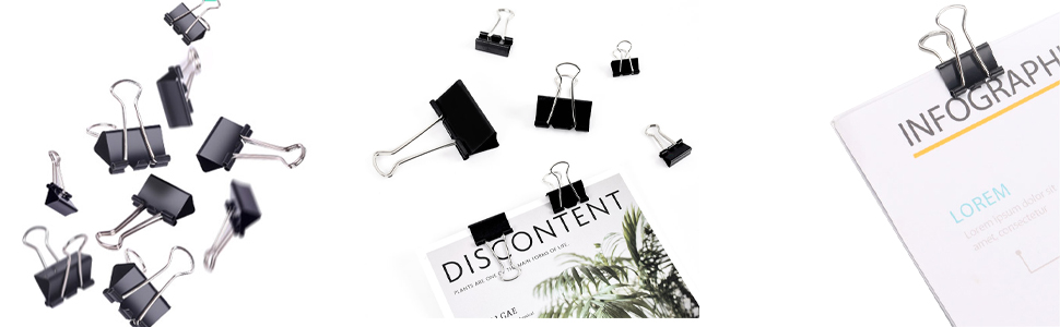 Binder clips