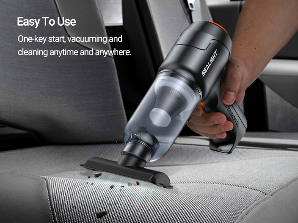 car vacuum sealight mini vacuum wireless handheld car vacuum cleaner high power suction