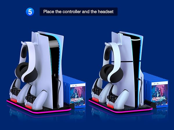 ps5 cooling station