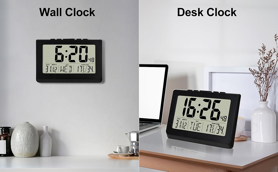 digital alarm clock for bedroom