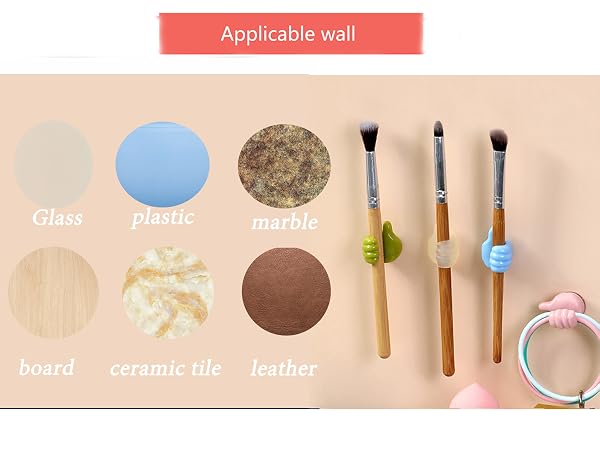 silicone thumb wall hook