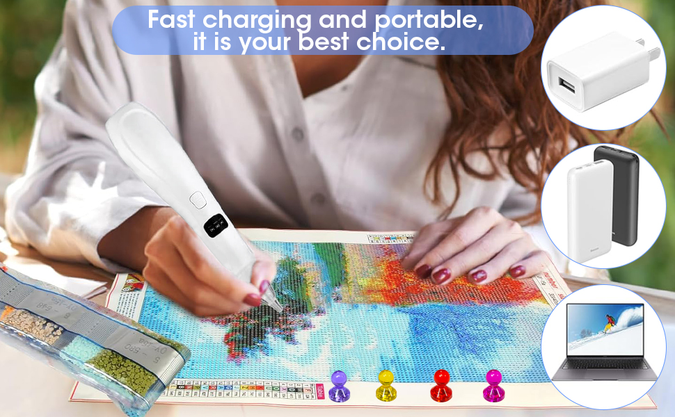 Electric Diamond Painting Pens