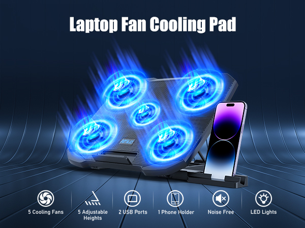 Laptop Cooling Pad F2PLUS-01