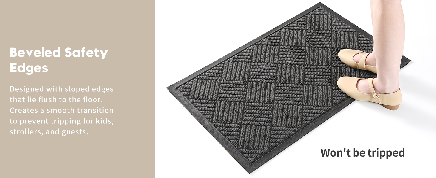 rubber edge barrier
