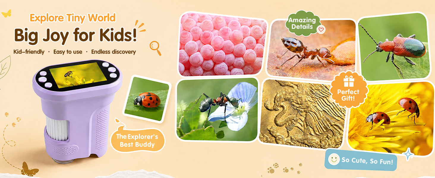 explore the tiny world