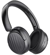 Bluetooth Headphones, Hybrid Active Noise Cancelling Over Ear Headphones | 35H Playtime, HiFi Ste...