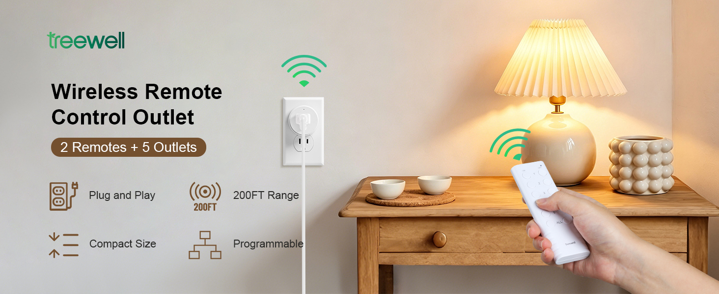 remote control outlet