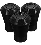 FAVOMOTO 3PCS Drum Pad, Drum Rack Stand Rubber Feet Pad Anti Skid Drum Feet Holder Drum Feet Rack...