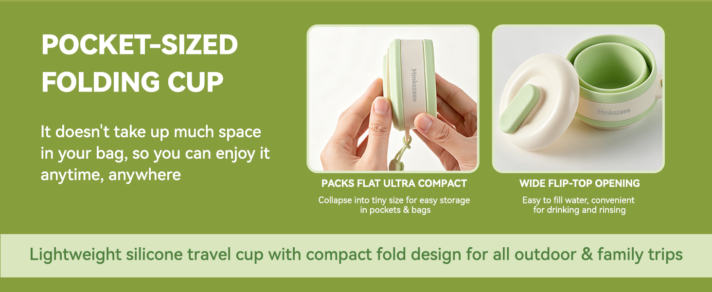 Collapsible Water Bottle for Travel