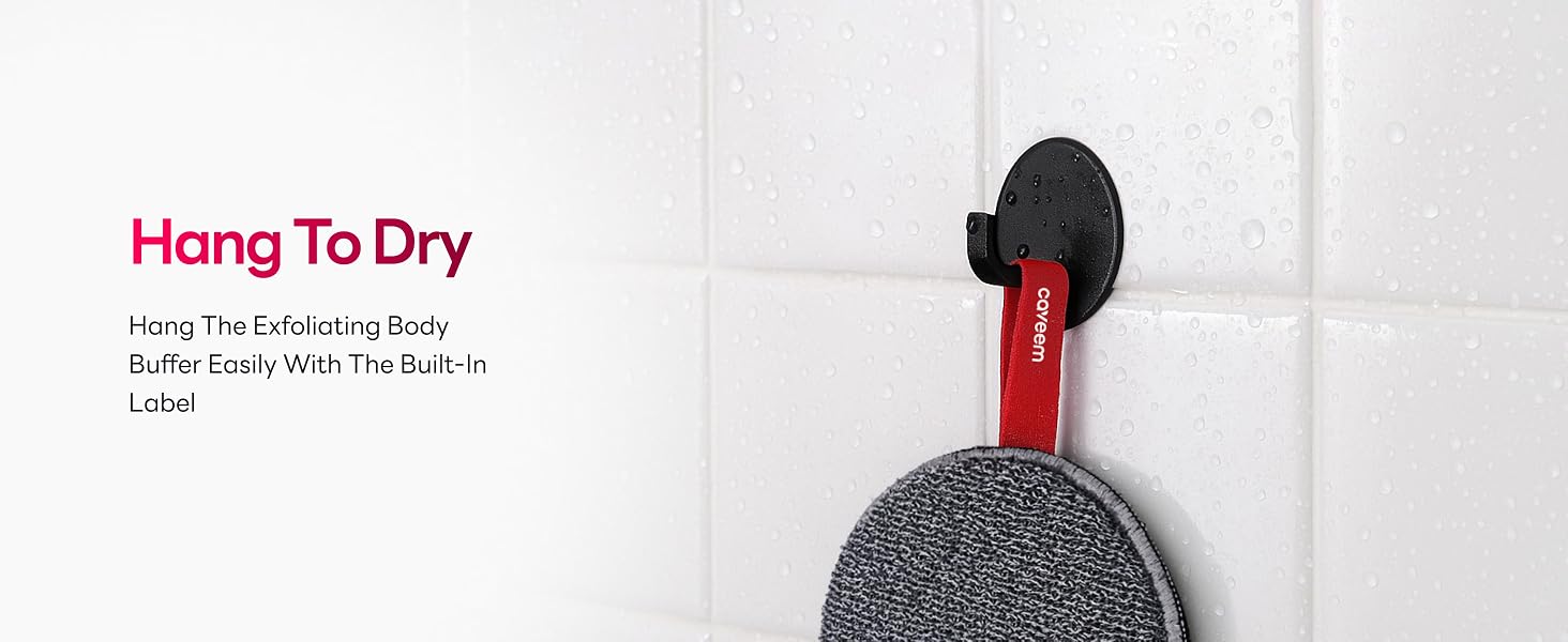 Quick-drying Body Scrubber